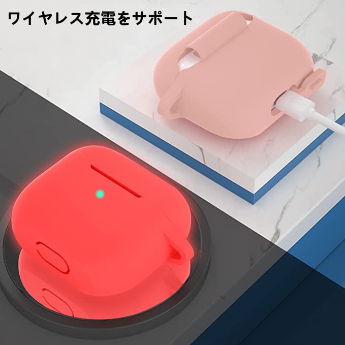 最終値下げ!AirPods 3 第3世代 ケース 全面保護 落下防止 黒+赤 Amazon.co.jp: AirPods Pro 3 用 ケース 透明TPU Mosasa AirPods